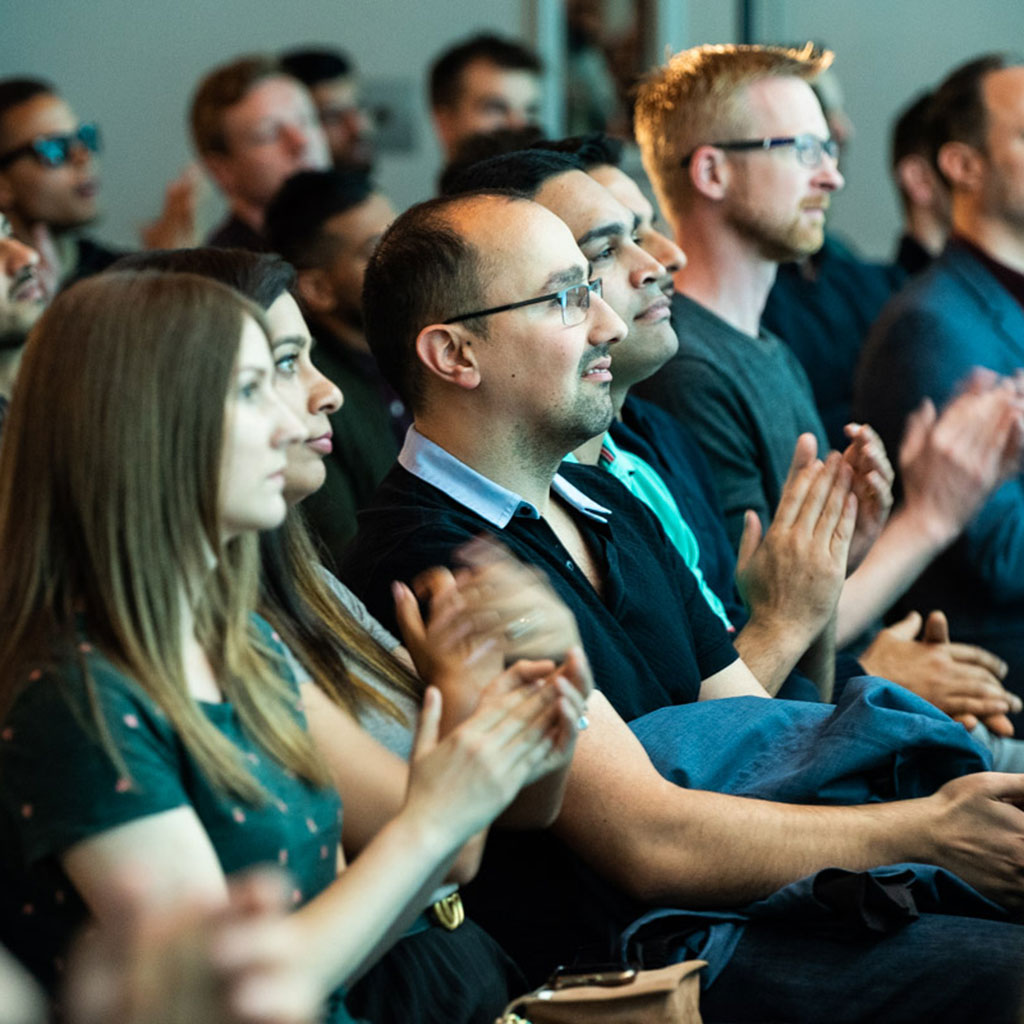 Natilik staff applauding