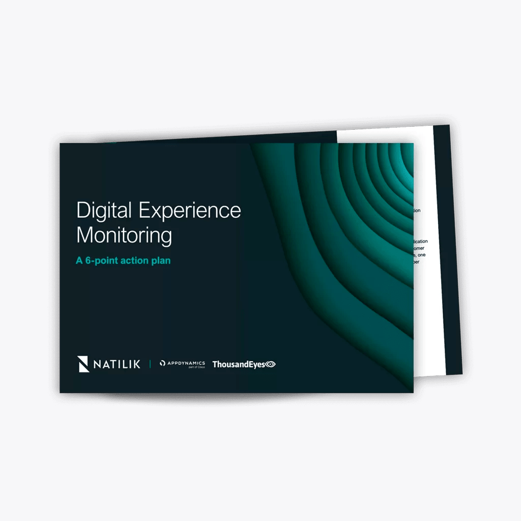 A preview of the Digital Experience Monitoring Guide: A 6-point action plan