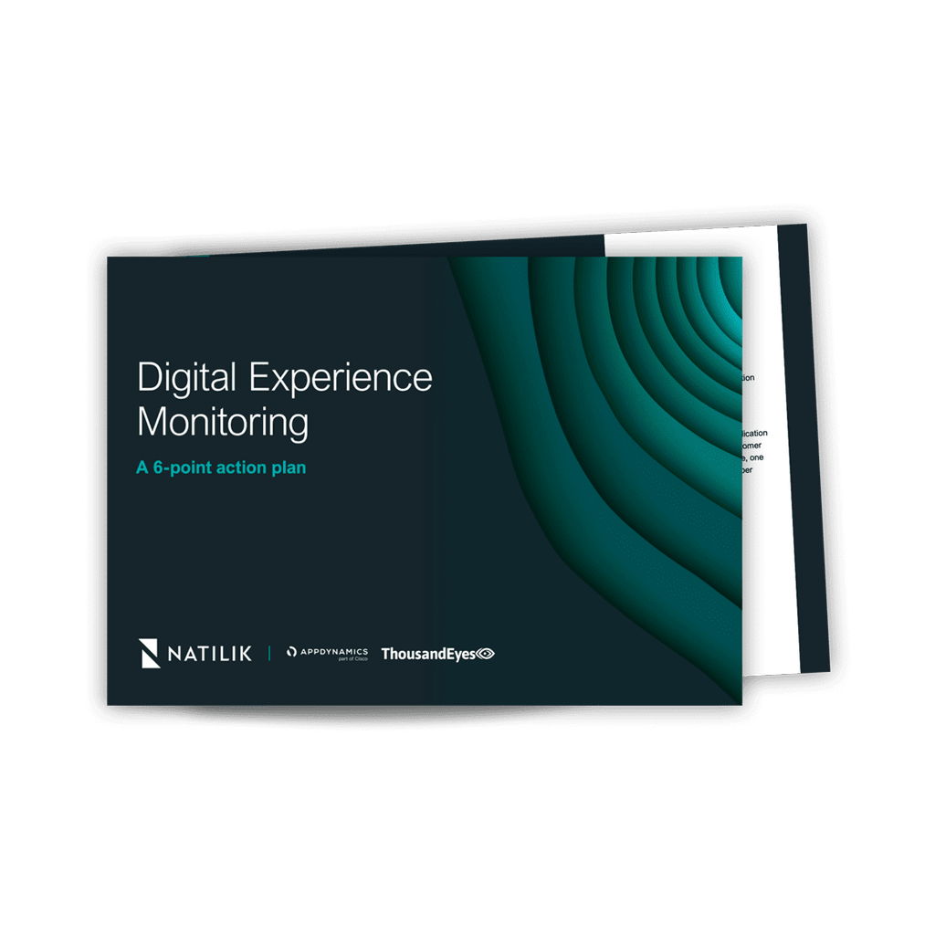 A preview of the Digital Experience Monitoring Guide: A 6-point action plan
